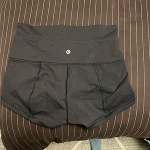 Wunder Train High-Rise Short 4" Black